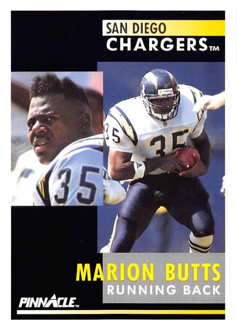 Amazon.com: 1991 Pinnacle #105 Marion Butts San Diego Chargers NFL