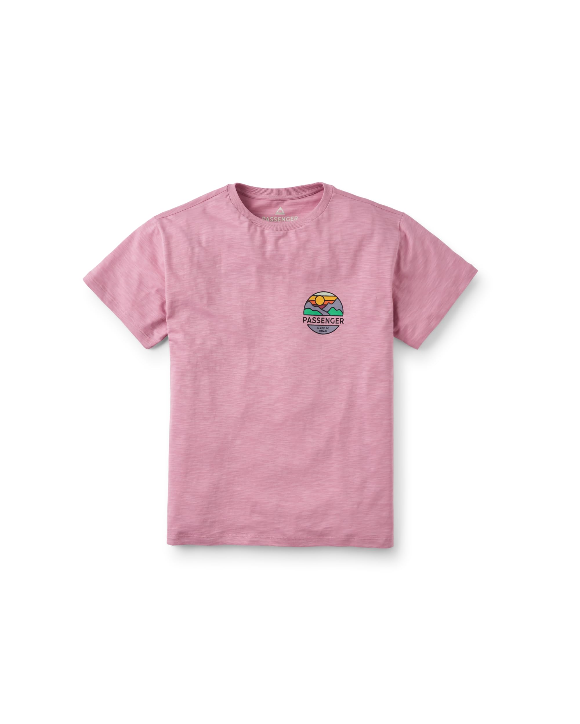 Passenger Women's Laidback Recycled Cotton T-Shirt (UK, Alpha, M, Regular, Regular, Pink Haze)