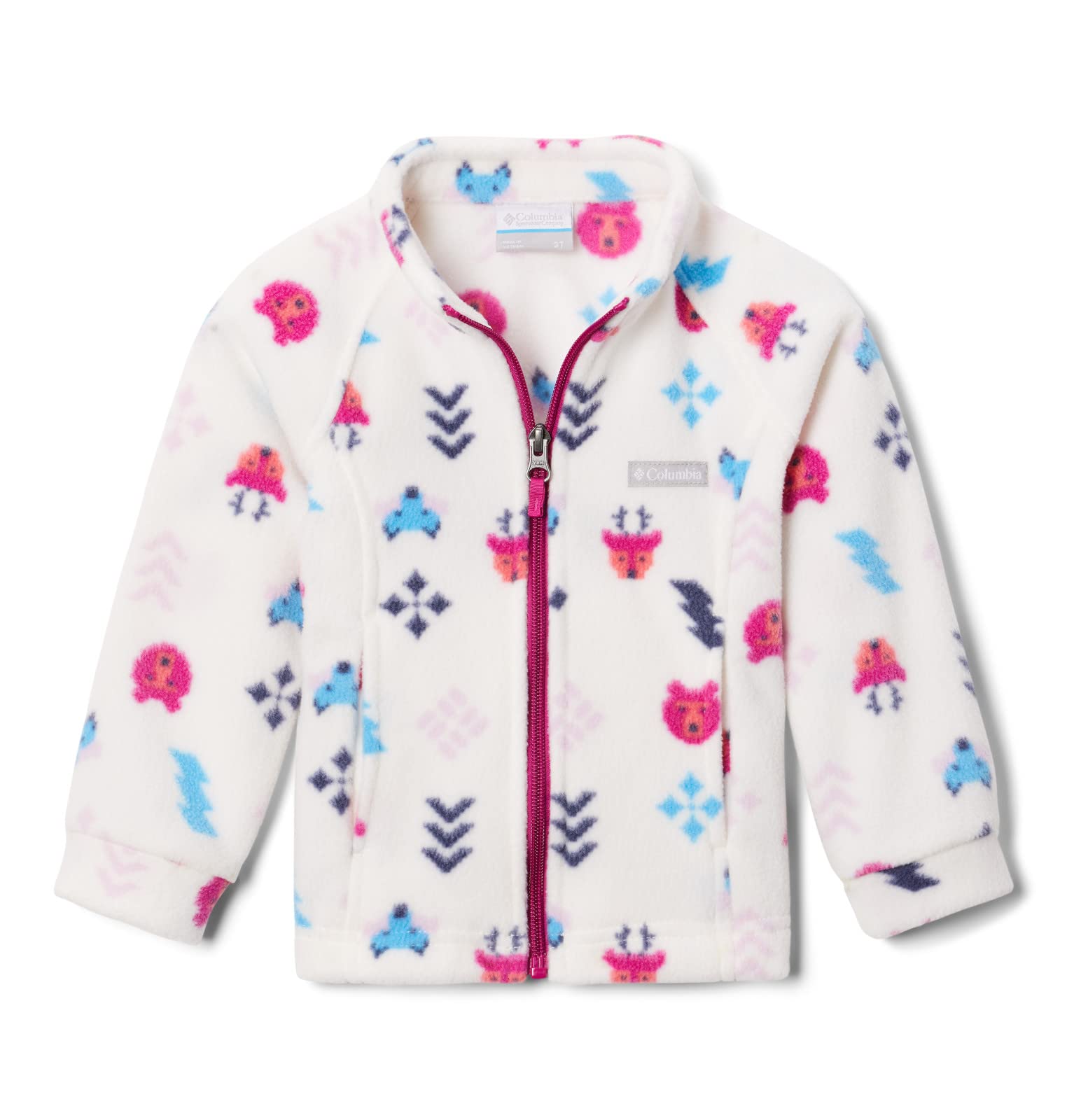 Columbia Youth Girls Benton Springs II Printed Fleece Jacket