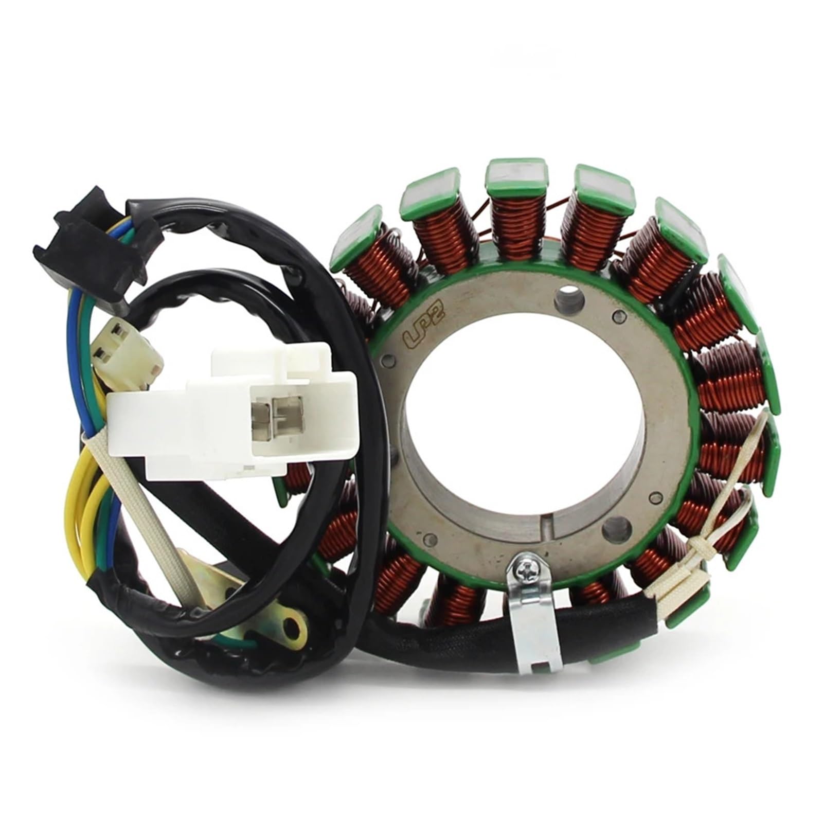 Motorcycle Generator Stator Coil Compatible For Explorer ATV Compatible For Atlas 500 2x4 COMPACT/500 4x4 EDITION Bis/500 4x4 XL OEM:0180-032000-0001 Coil