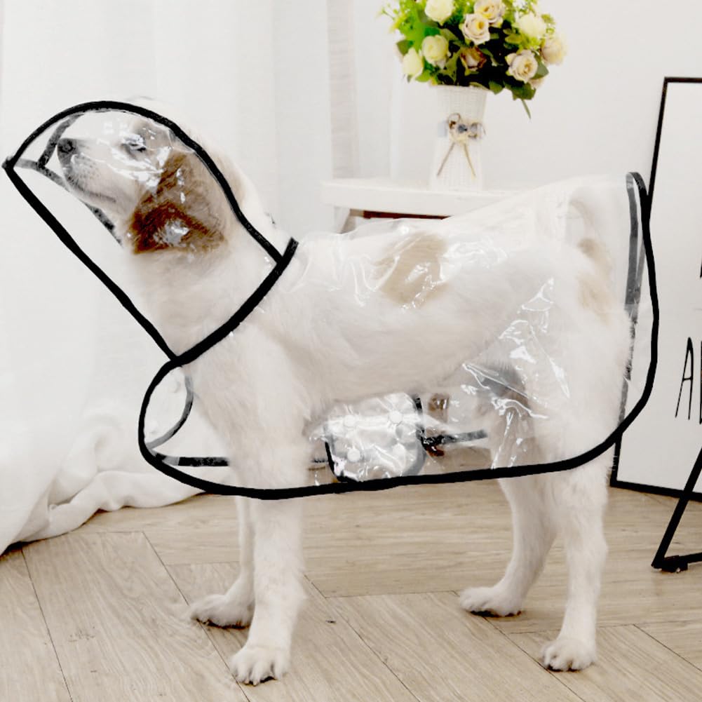 Giacca Impermeabile Per Cani Con Riflettenti | Poncho Antivento E Neve | Taglie Piccole E Medie | Design Sicuro - Foto 5