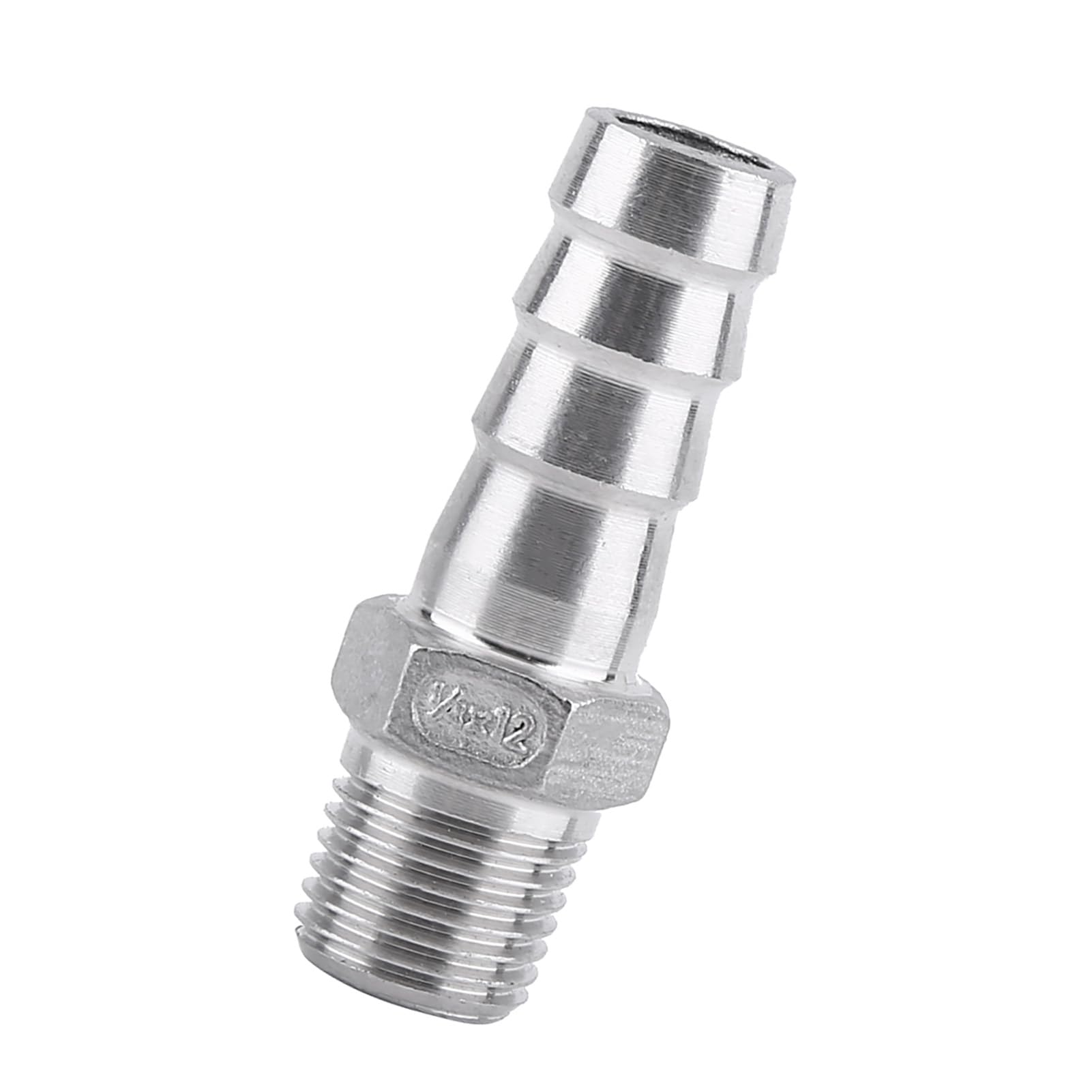 Raccordo A B Occhiello In Acciaio Inox 304 Per Tubo – Filettato Maschio BSP 3/4 X 15mm – Adattatore Terminale Per Aria E Acqua - 5