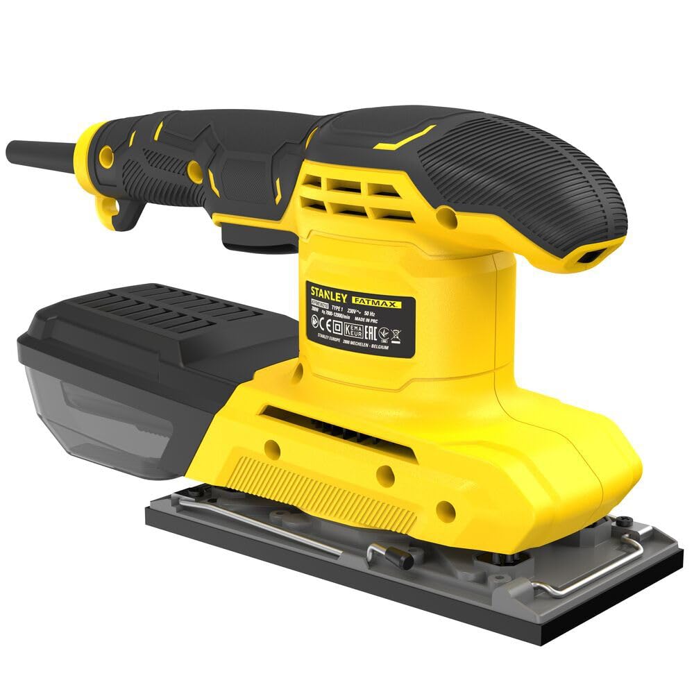 STANLEY FMEW214K-QS Levigatrice 1/3 DI FOGLIO potenza 280W – Velocità variabile