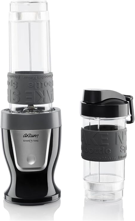 Arzum AR1032 Shake'n Take Kişisel 300 W Smoothie Blender, Siyah