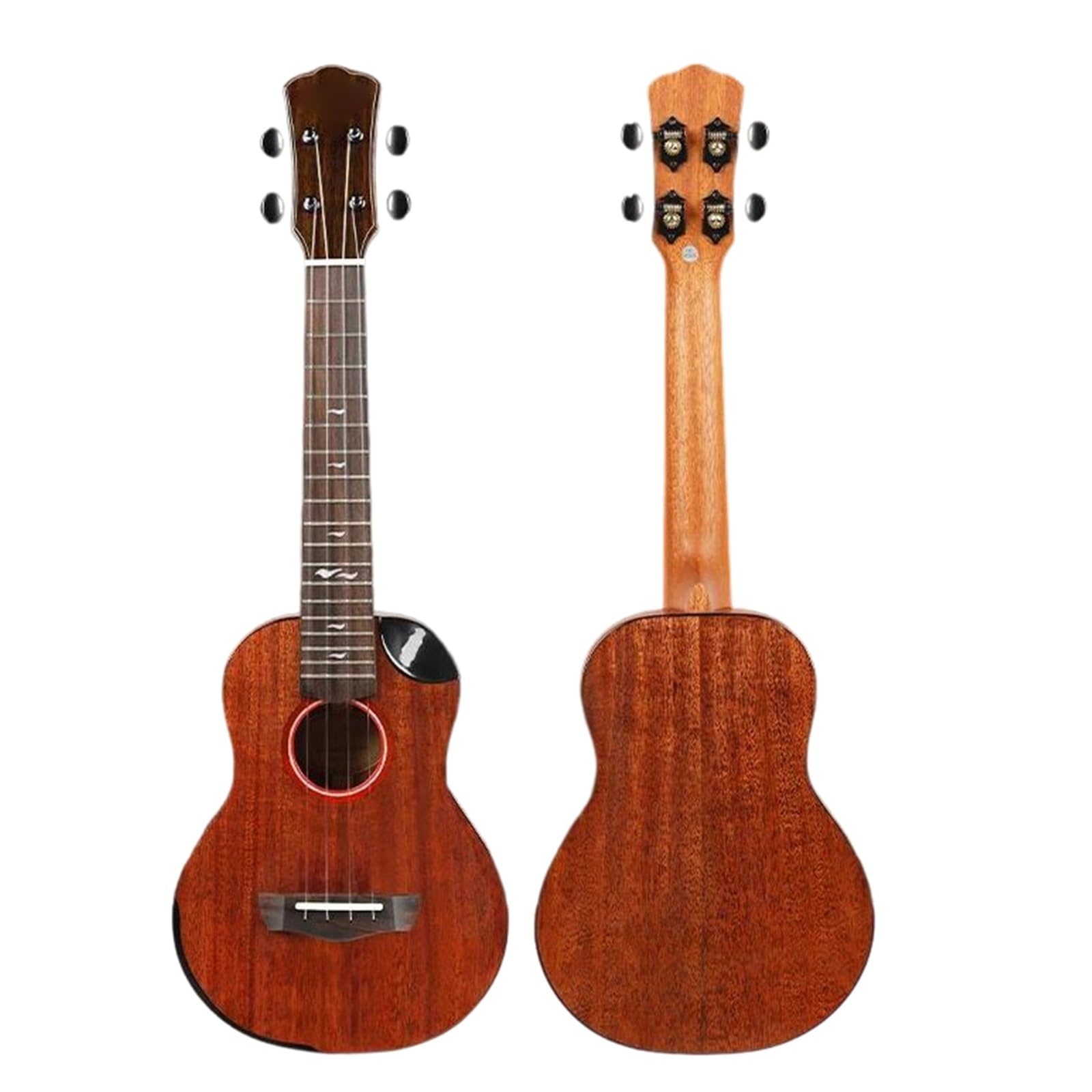 Profesjonalna Ukulele 23 Calowe Ukulele Z Pojedynczą Deską Dla Początkujących I Dorosłych Do Ćwiczeń Instrumenty Muzyczne