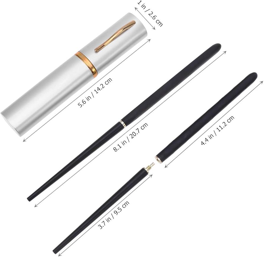 Amazon｜3折り畳み箸 野箸 つなぎ箸 収納ケース付き コンパクト携帯用