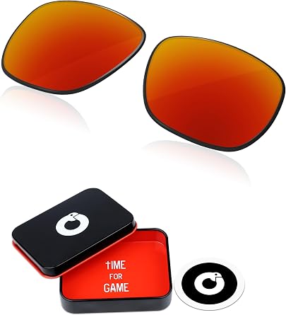 1.8MM Polycarbonate Replacement Lenses for Oakley Leffingwell OO9100 57mm Sunglasses