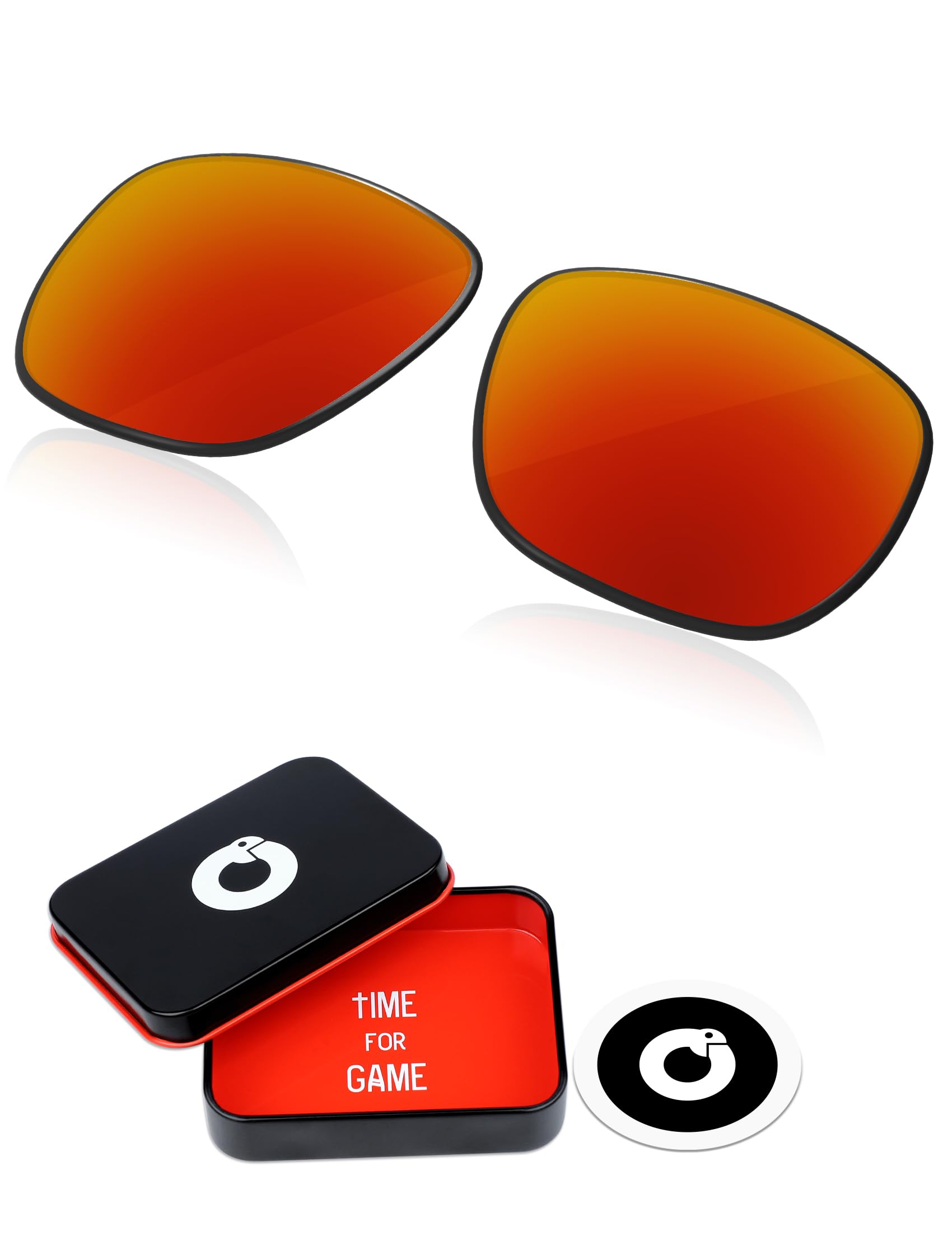 OWORK1.8MM Polycarbonate Replacement Lenses for Oakley Leffingwell OO9100 57mm Sunglass Ultra Polarized