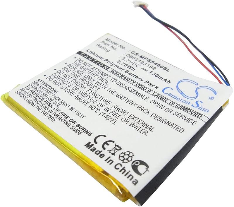 VINTRONS Replacement Battery for SANDISK Sansa View 8GB