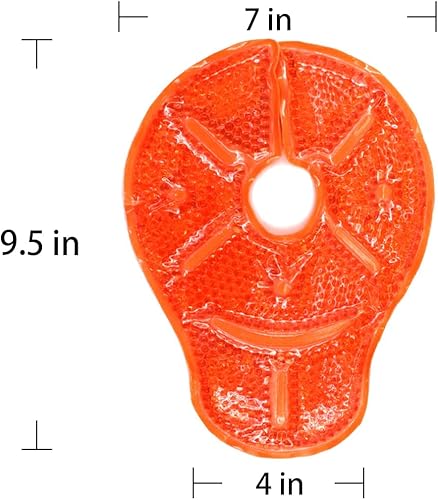 Miniatura 10 de Paquetes de hielo reutilizables para mamas, paquete de terapia mamaria, esenciales para la lactancia materna, para alivio de la lactancia,