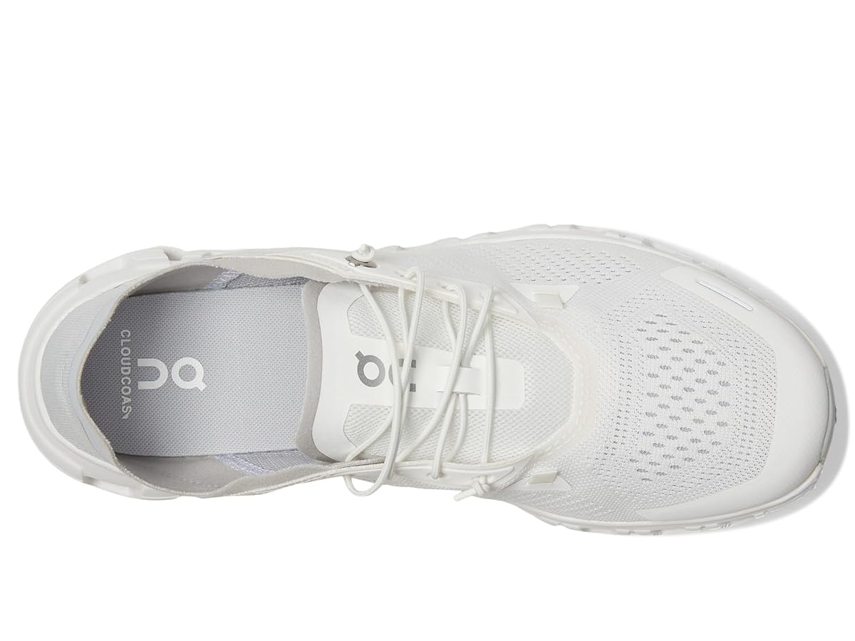 On Women's Cloud 6 Coast Sneakers, White/Glacier, 6 : Amazon
