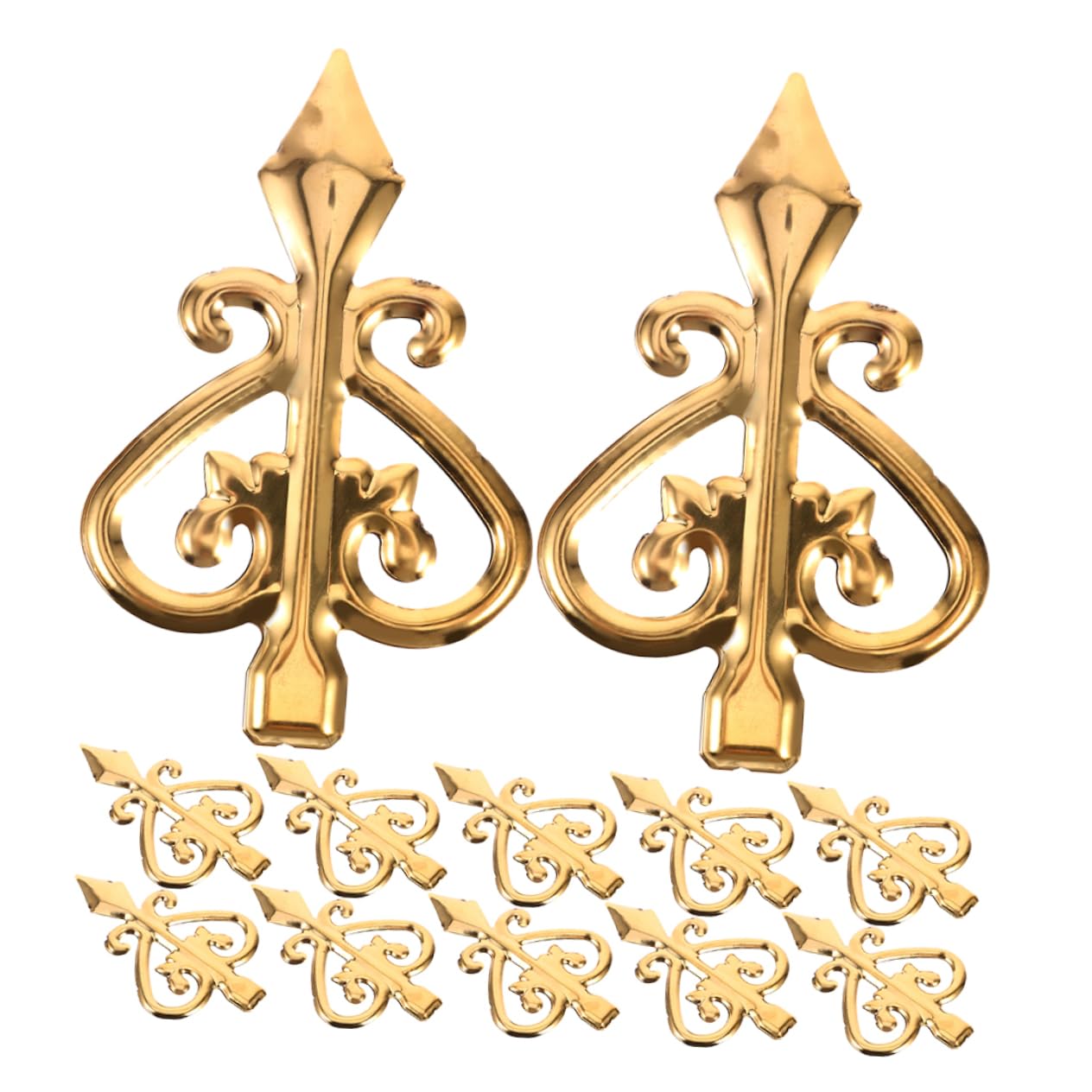 Capuchons de poteau de clôture alu lot de 12 embouts métalliques portail et escalade jardin