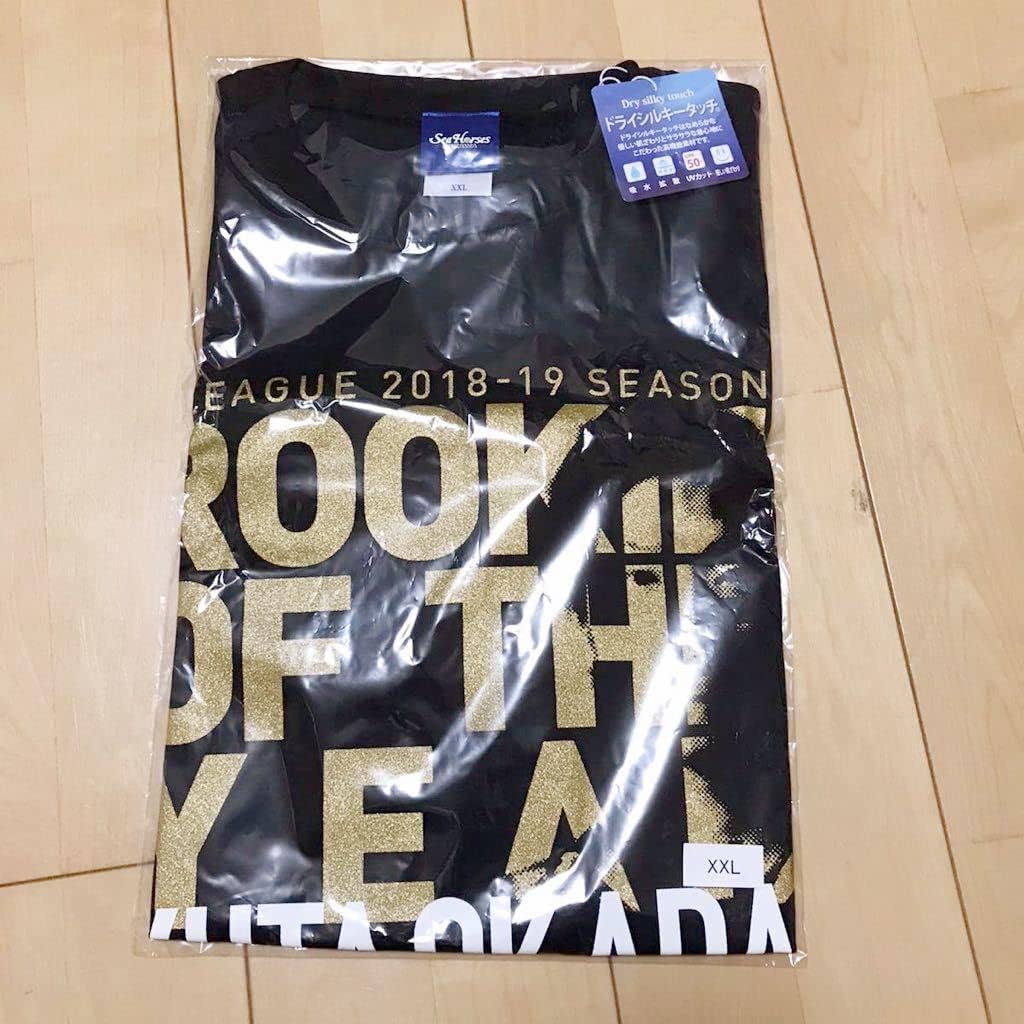新品 タグ付き Bリーグ シーホース三河 岡田侑大 直筆サイン 新人王 Tシャツ Bリーグ シーホース三河 岡田侑大 新人王 Tシャツ バスケ 京都