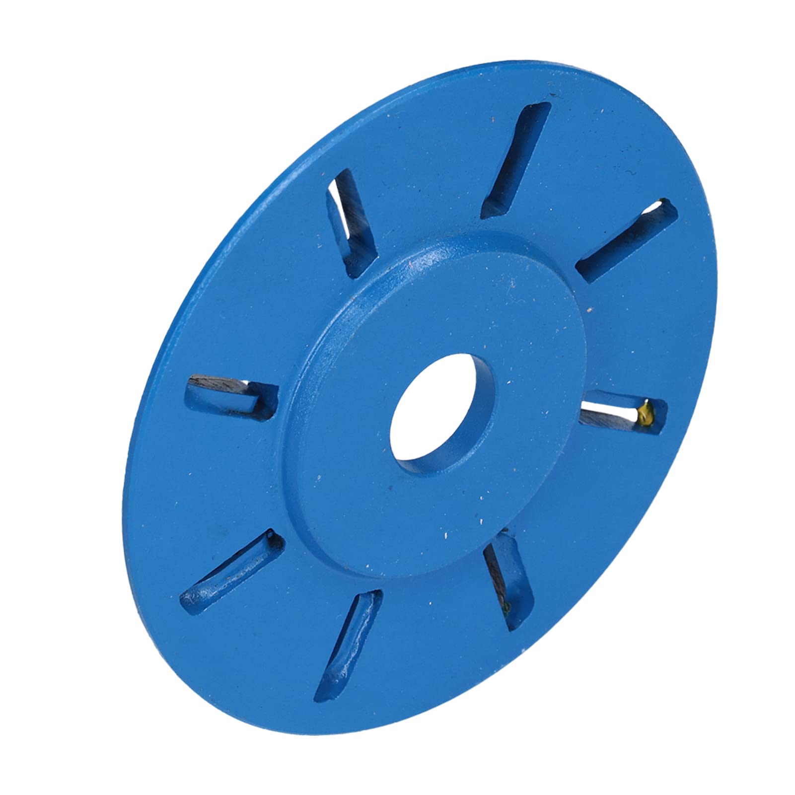 Marhynchus Angle Grinder Disque de Sculpture en Bois, Acier en Tungstène 8 Dents Disque de Sculpture pour la Coupe en Bois, Polissage, Mise en Forme avec une Résistance à L'usure élevée (BLUE)