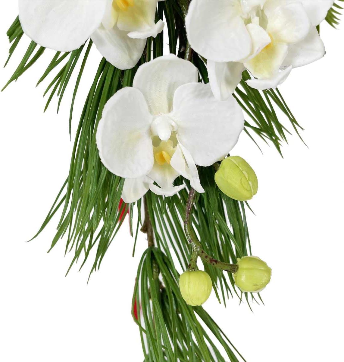 冬の装飾 お正月 玄関 しめ縄 リース 飾り 店舗・自宅兼用 【 正月飾りしめ縄 水引 1個 幅35&times;奥行15&times;高さ90cm 】 ひ