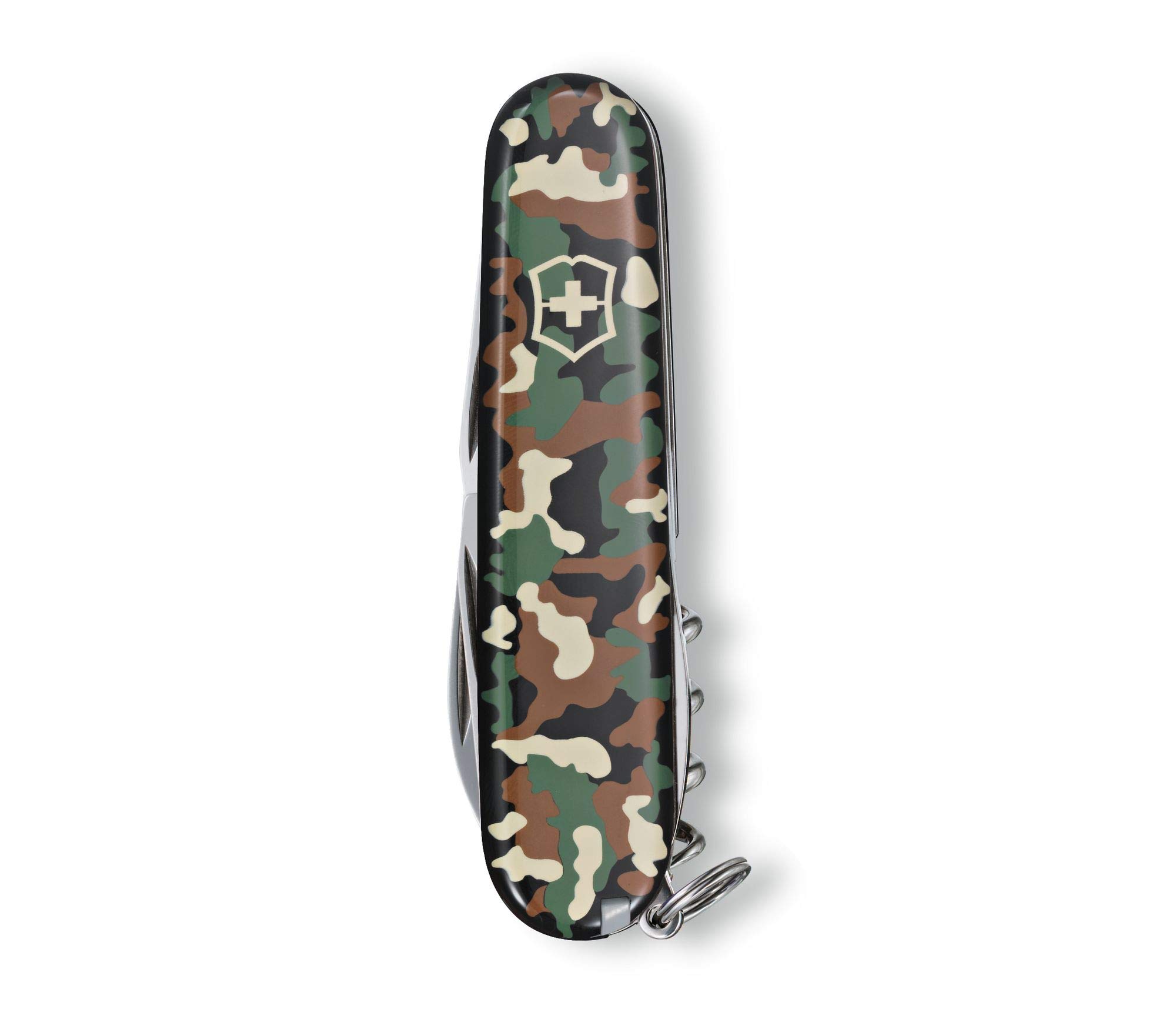Victorinox, Spartan, Navaja Multiuso Suiza, Cuchillo bolsillo, Regalo, 12 Funciones, Hoja grande, Sacacorchos
