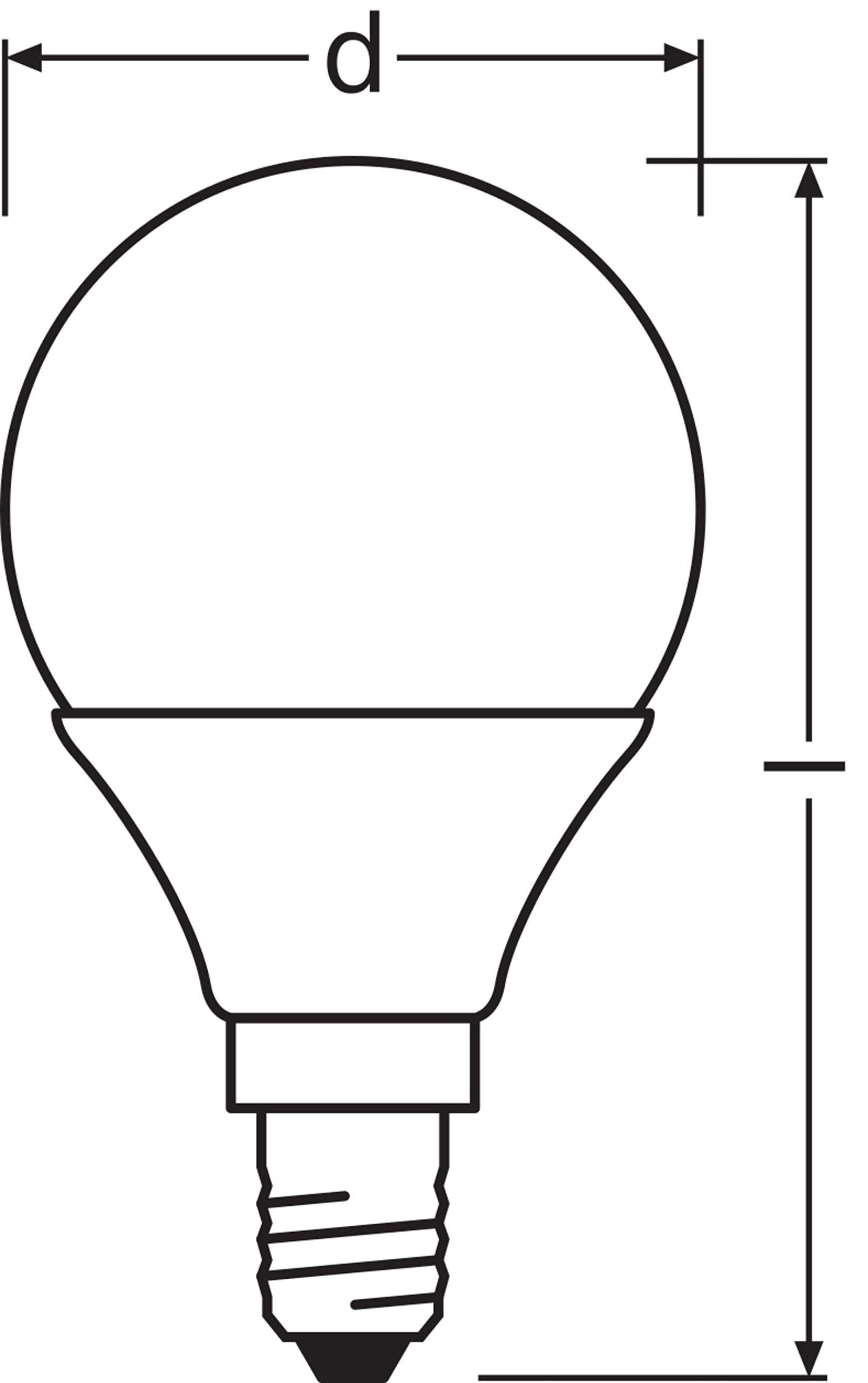 OSRAM Lampada LED SUPERSTAR CLASSIC P, Attacco: E14, Bianca Fredda, 4000 K, 5 W, Equivalenti a 40 W, LED Retrofit CLASSIC B DIM, Opaco, Confezione da 6 Pezzi