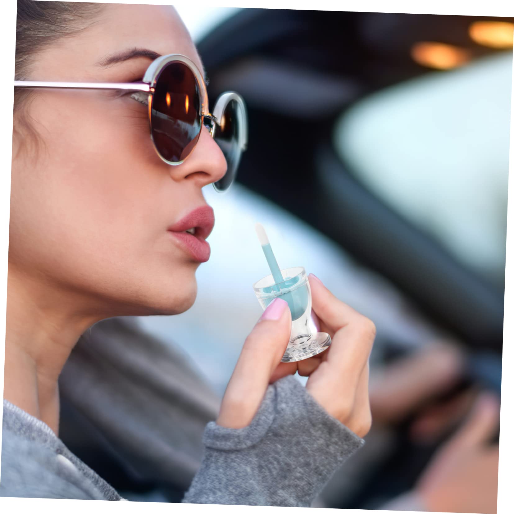 FRCOLOR 18 Unidades de Tubo de glaseado de Labios para Helado, bálsamo Labial, lápiz Labial líquido, Tinte de Labios, envases de Brillo de Labios Recargables, Tubos de Brillo de Labios, Tubo de Brill