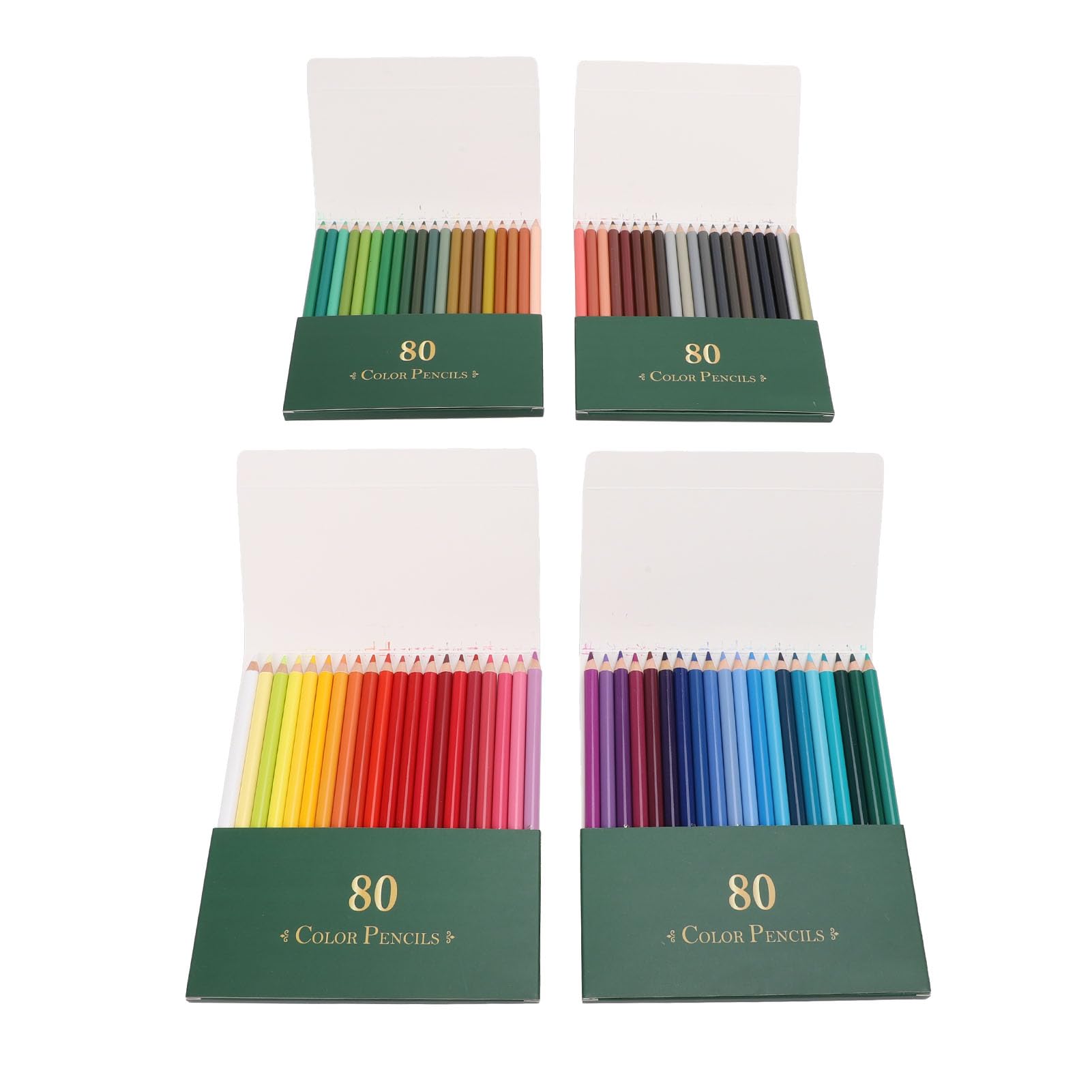 Amazon | 80色アーティスト色鉛筆セット 大人の塗り絵用 プロ仕様の