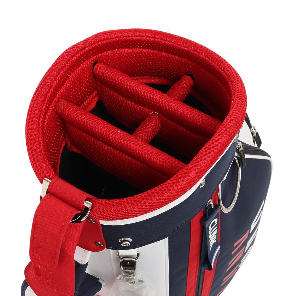 Amazon | クランク（CLUNK） ゴルフ キャディバッグ 9型 5分割 撥水