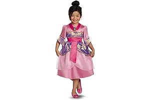 Disney's Mulan Classic Sparkle Costume for Girls