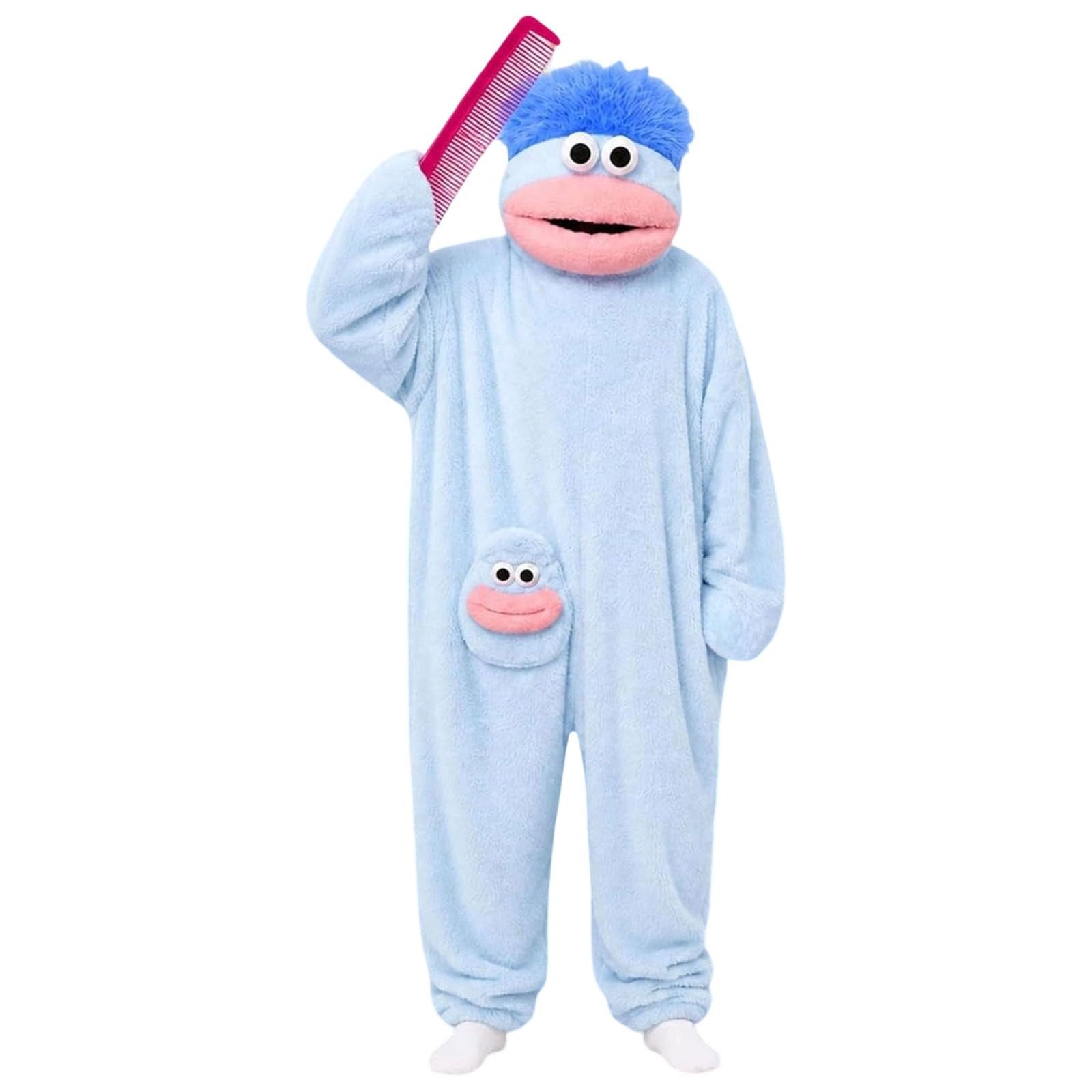 Big Mouth Monster Hoodies for Men UK Adult Funny Pajamas Cute — image 1
