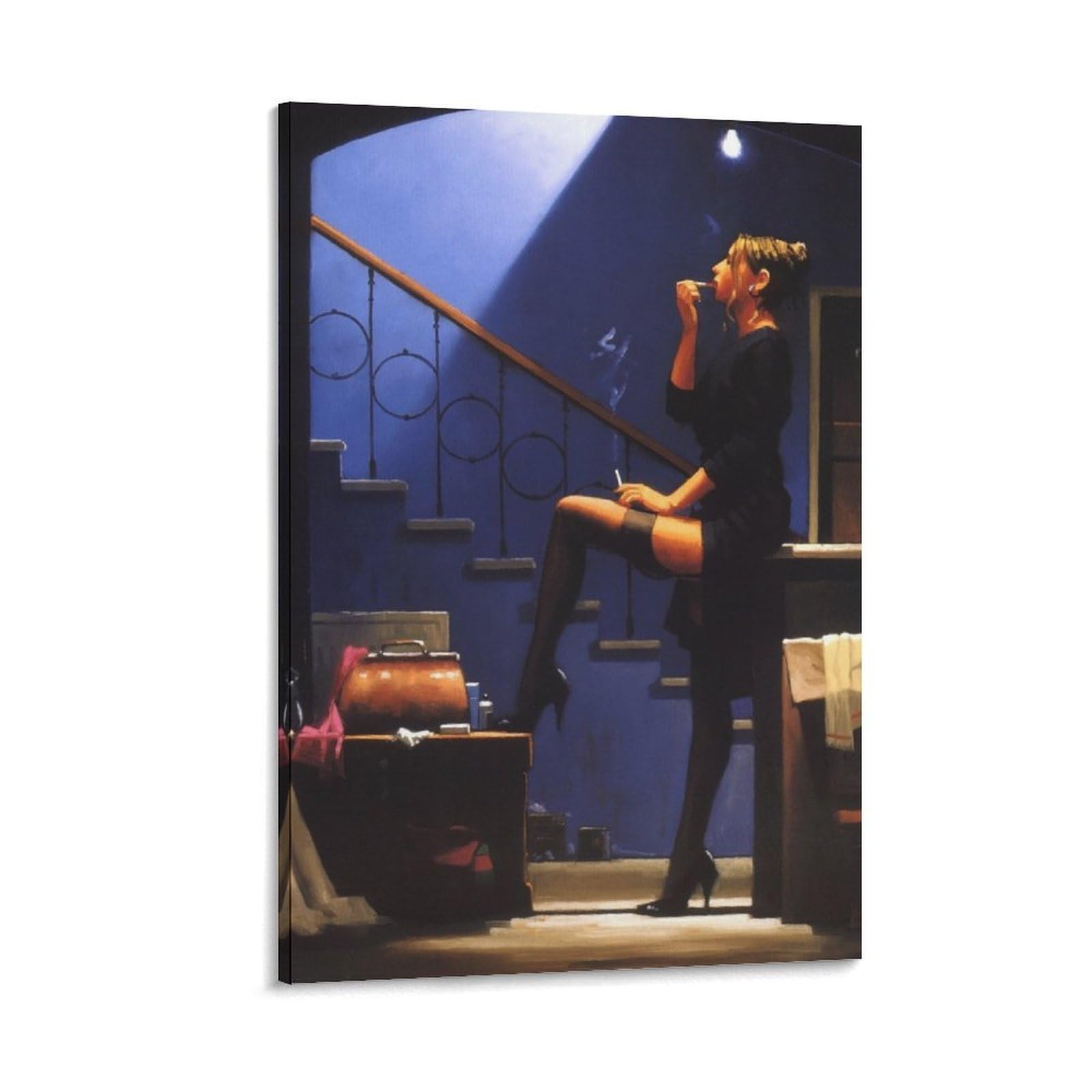 Dancer For Money by jack_vettriano Wall Art Prints Poster Poster Print Art Wall Painting Canvas Posters Modern Bedroom Decor 12x18inch(30x45cm)