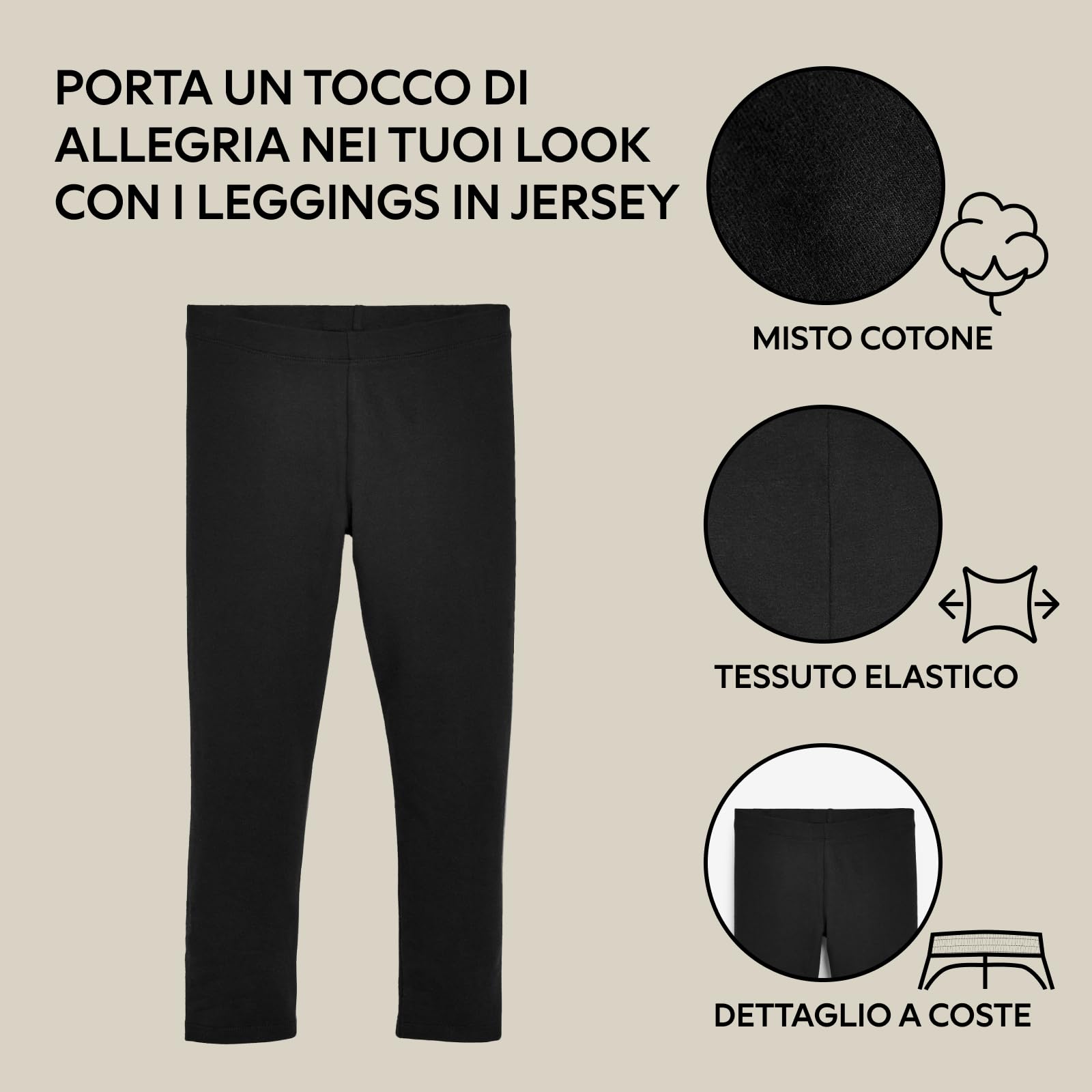 NEXT Ragazza Confezione da 5 Leggings
