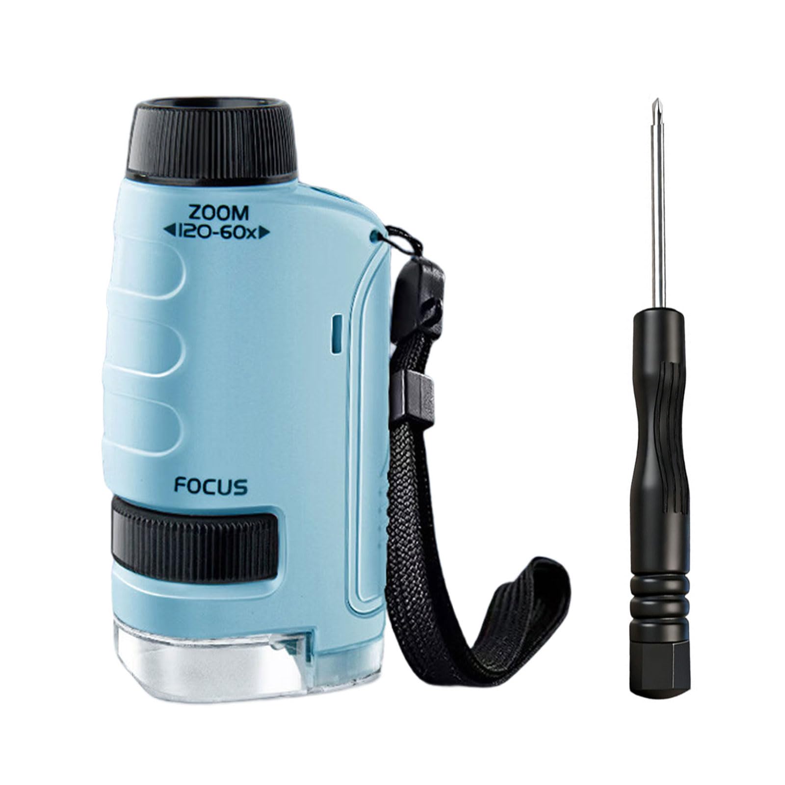 Scientific Microscope Portable with Lens for Clear Imaging in Field Studies and Laboratory Use Scientific Microscope Portable Optics for Detailed Observation Lightweight and Abs Construction