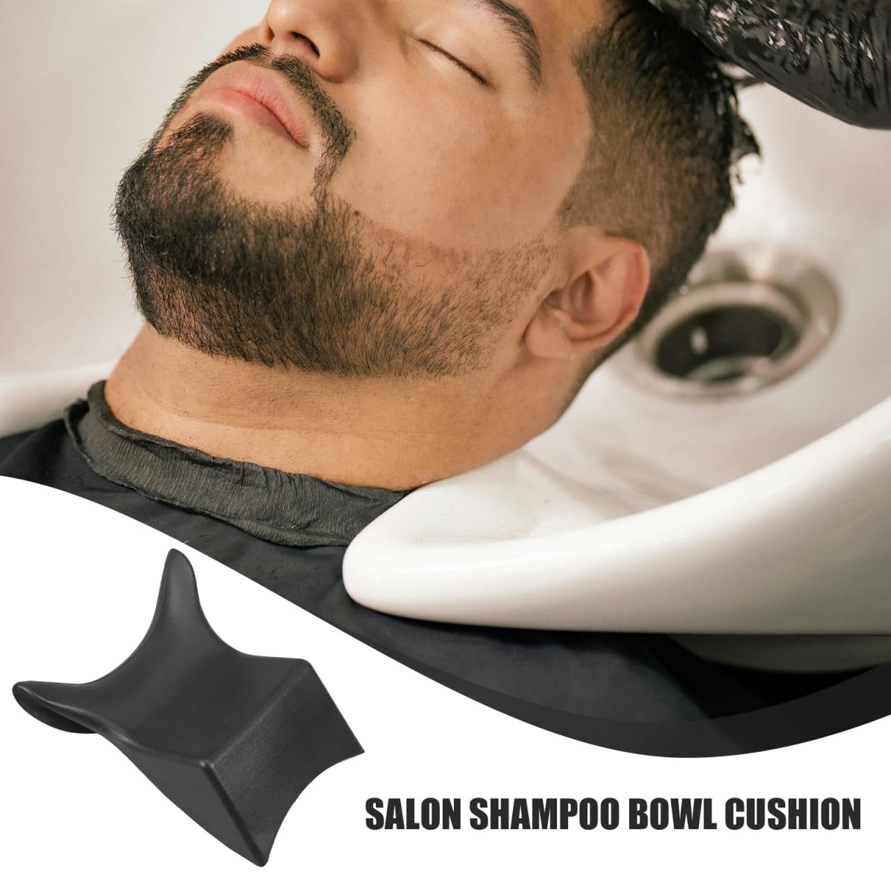 Angoily Cuscino per lavaggio della testa, per shampoo, per lavare i capelli, per il bagno, per la bellezza, supporto per il collo, per il collo, per il collo, per il collo, antiscivolo, per il