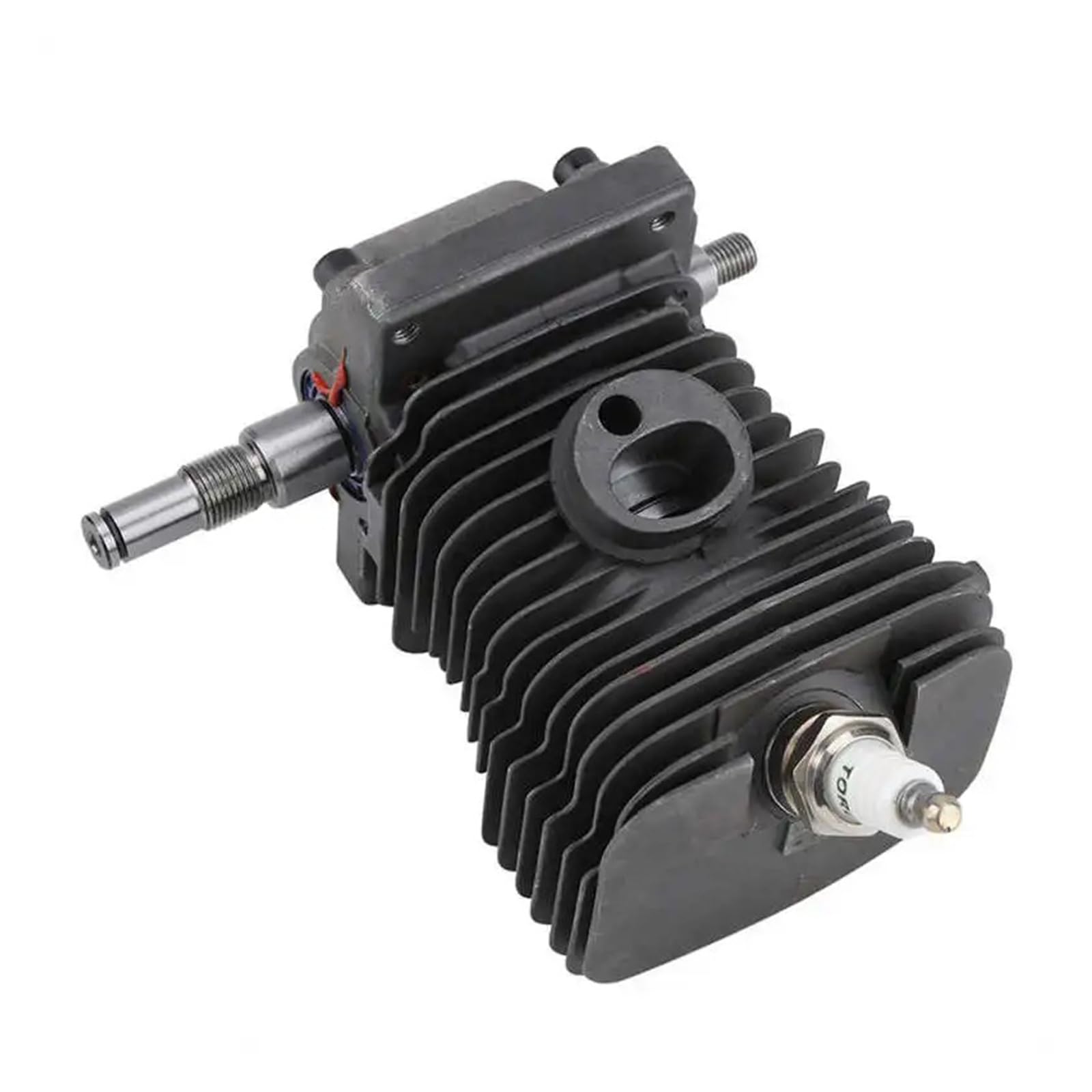 Pistón de cilindro de 38mm apto for accesorios de motosierra MS170 MS180 018