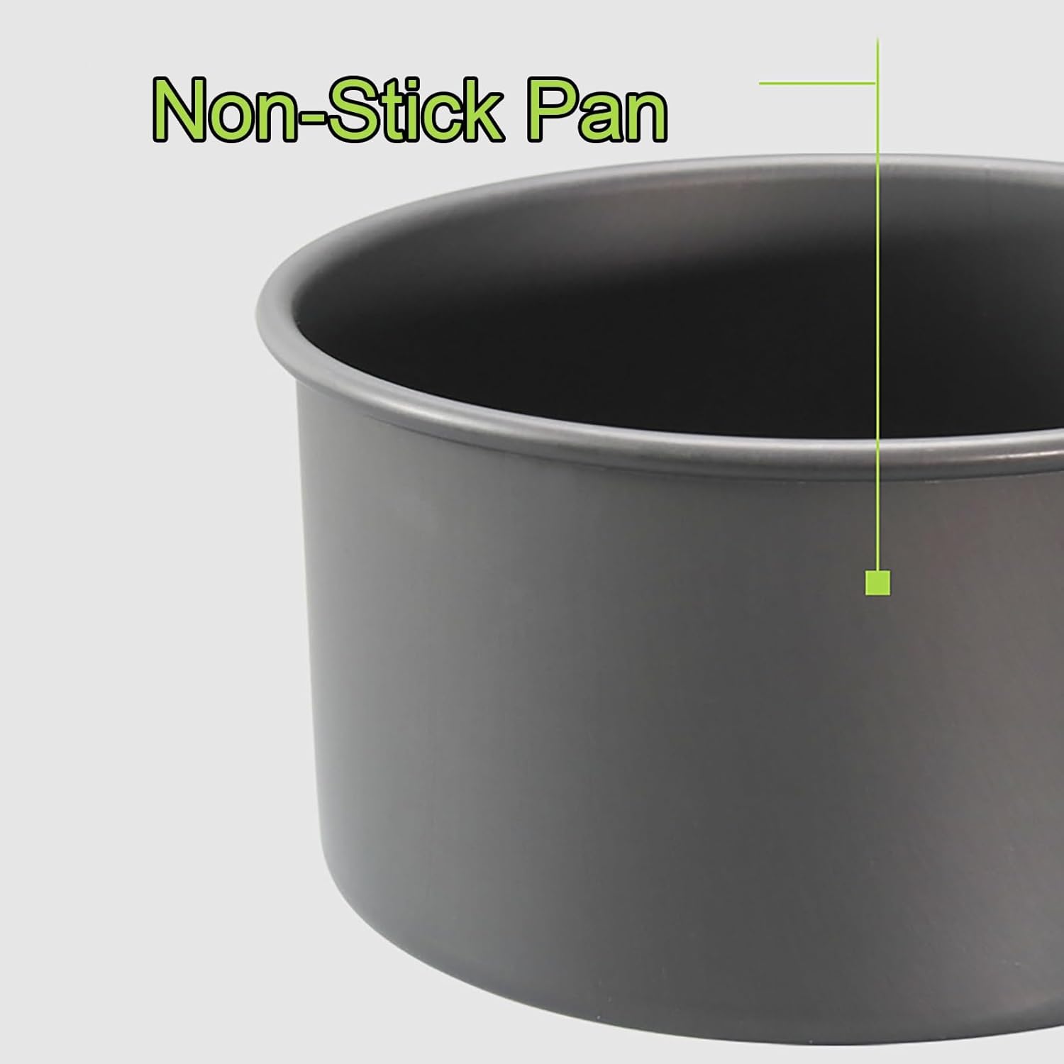 GAUDIO Camping Cookware Set, Portable Camping Cookware with Non-Stick Camping Pan for Camping Hiking Picnic