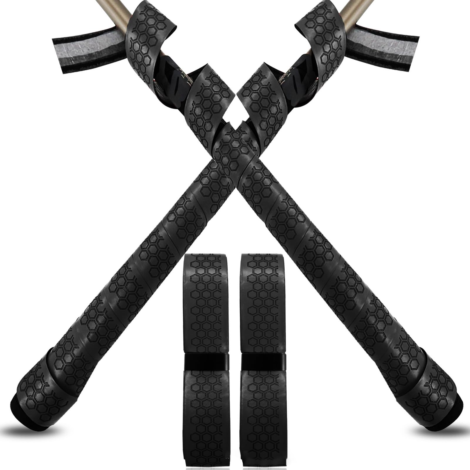 QIAOLIDA PU Baseball Bat Grip Tape Nonslip Overgrip Baseball Absorbs Sweat Tennis Grip Tape For Enhances Traction And Comfort