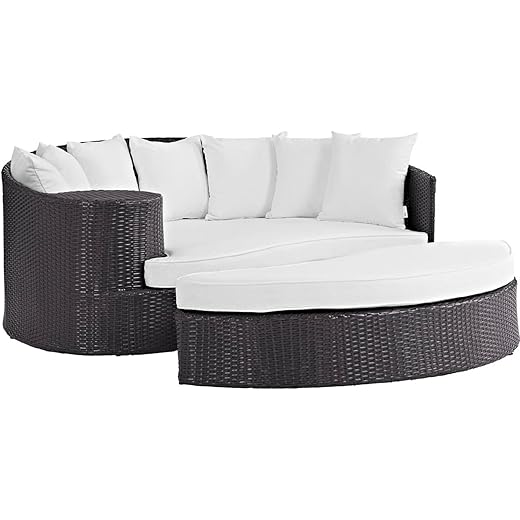 IIOF 2 Piece Outdoor Wicker Sofa Set