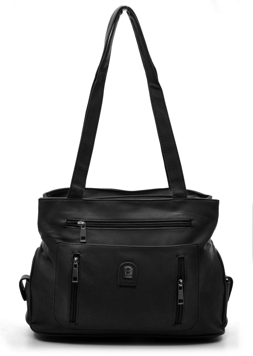 Gyoiamea Women's TIA 901 Shoulder Bag Black Black Grande larghezza:38cm Altezza:26cm profondità:17cm
