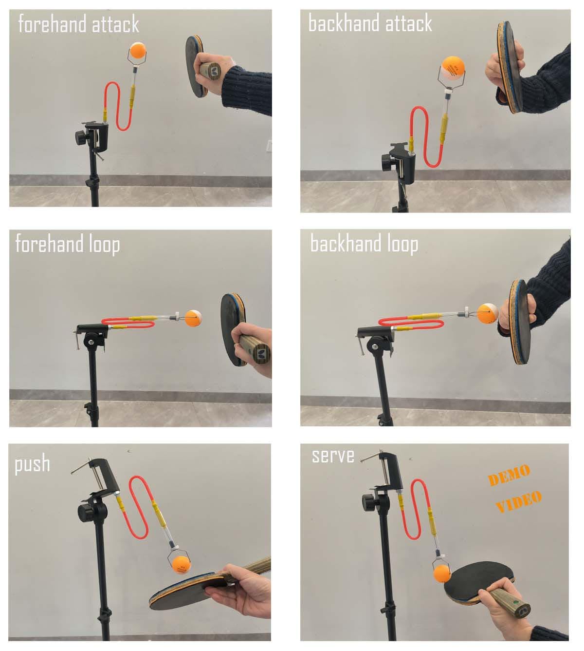 Onsinic Tischtennis Trainer – Ballroboter Mit Federstab, ABS-Kunststoff – Für Vorhand & Rückhand – Selbstlernhilfe Für Einsteiger Onsinic Tischtennis Trainer – Ballroboter Mit Federstab, ABS-Kunststoff – Für Vorhand & Rückhand – Selbstlernhilfe Für Einsteiger