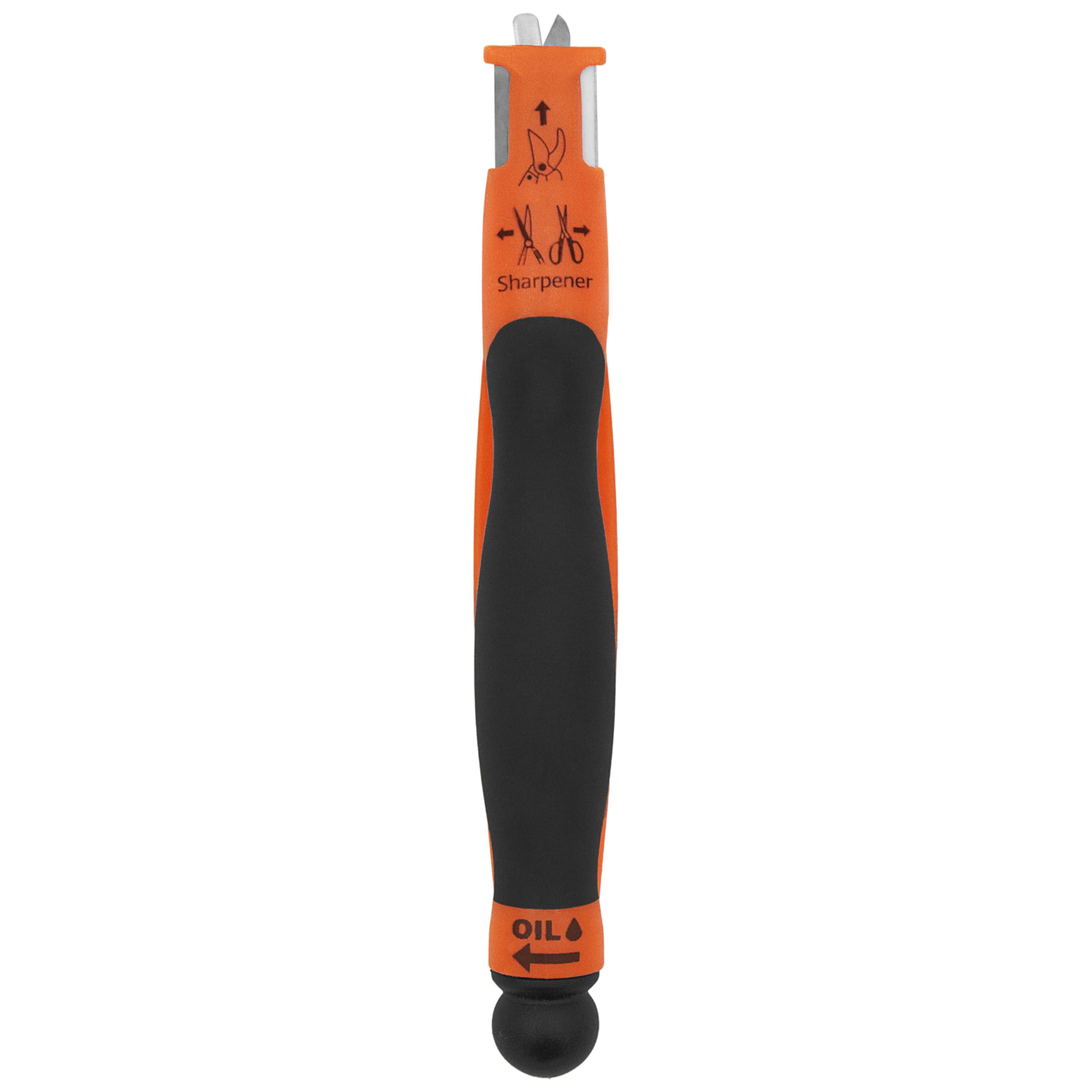 Zenport KS06 6-in-1 Multi-Sharpener for Pruners/Scissors and Knives, 8-Inches Long