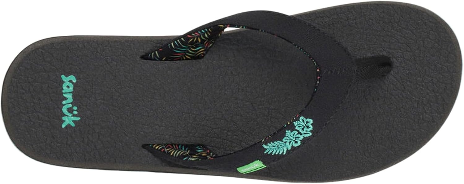Sanuk Yoga Paradise II | Flip Flops for Women | Yoga Sandals For Women | Women's Beach Sandals | Memory Foam Footbed - Image 5