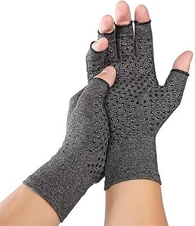 Artrite Luvas de compressão das mãos Ajuste confortável Respirável Aliviar dores reumatóides Facilitar a tensão muscular Aliviar a dor do túnel do carpo