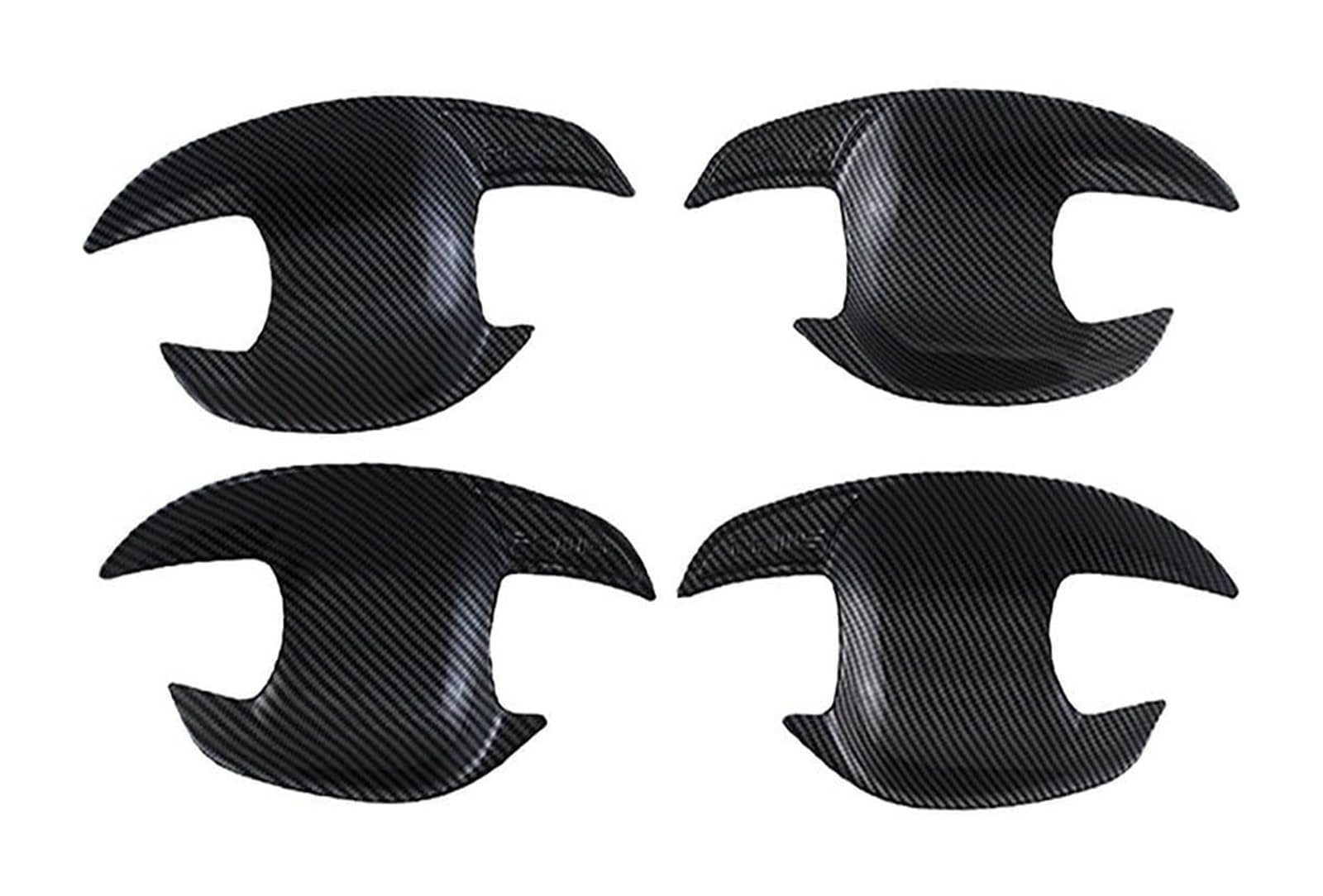 Ysbvblrmrv Small Door Bowl Carbon Fiber Car Outside Door Handle Cap For Prius For 30 Series 2009-2015 Single Hole Dual Smart Door Handle Bowl Anti-Scratch Modification Car Guard(Small Door Bowl Carbon Fiber)