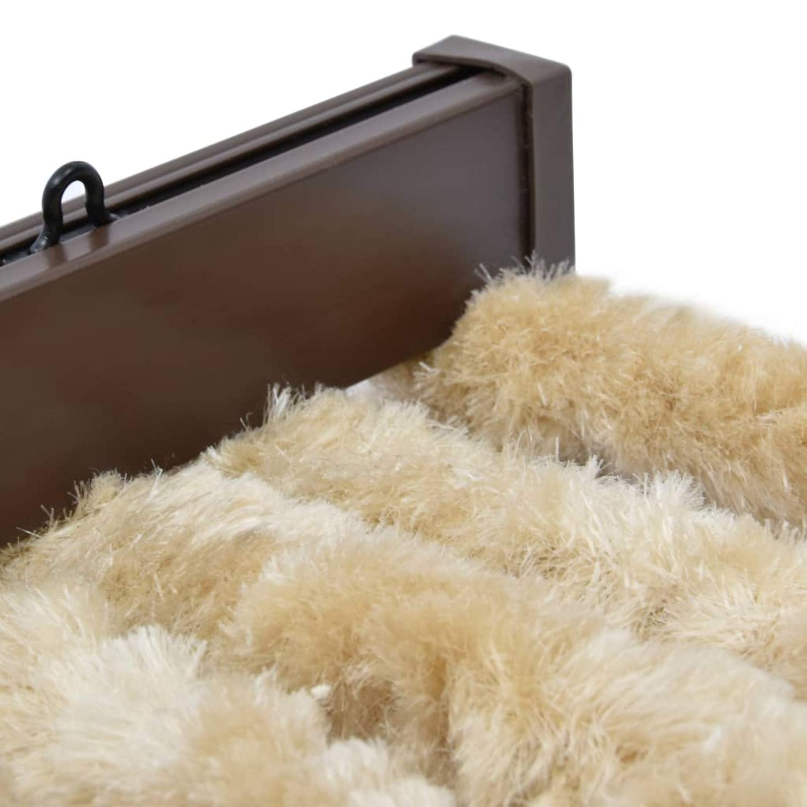 Homgoday Rideau anti-insectes | Beige | 56 x 200 cm | Léger et imperméable | Chenille en polypropylène Modèle315135