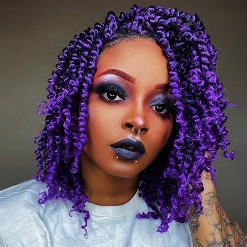 TOYOTRESS Tiana Passion Twist Hair - 10 inch 8 Pcs