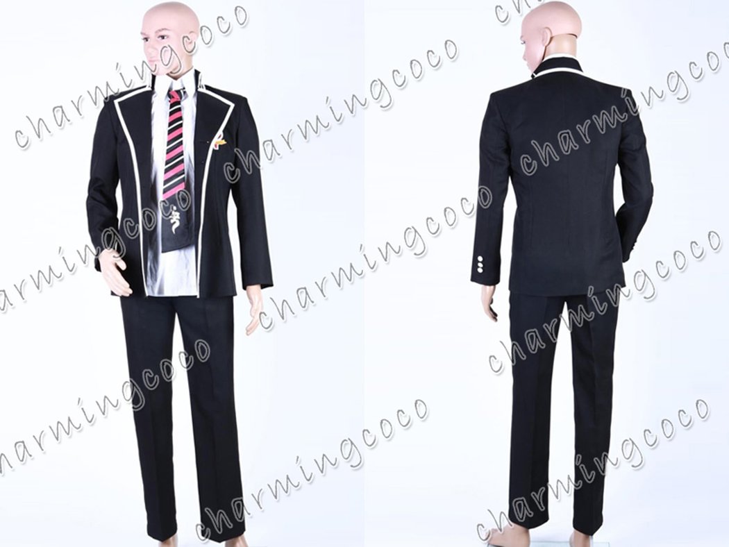 Blue Exorcist Cosplay Costume Rin Okumura True Cross Academy Uniform (Female M)