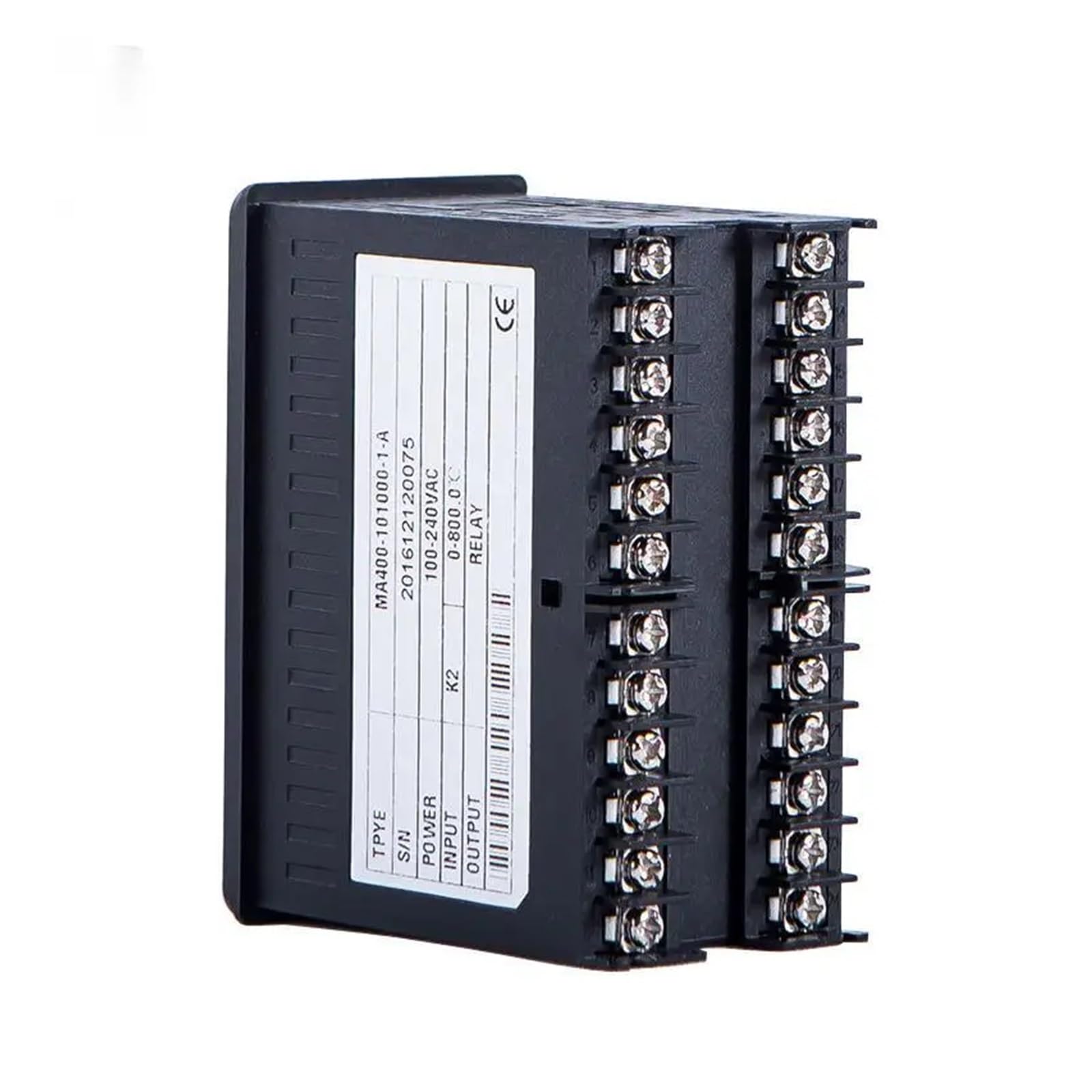 Controlador de Temperatura LCD Pid 48x96mm KEJ PT100 Entrada Salida Dual con 2 alarmas 50 segmentos programables (Color : SSR Dual Opt RS485)