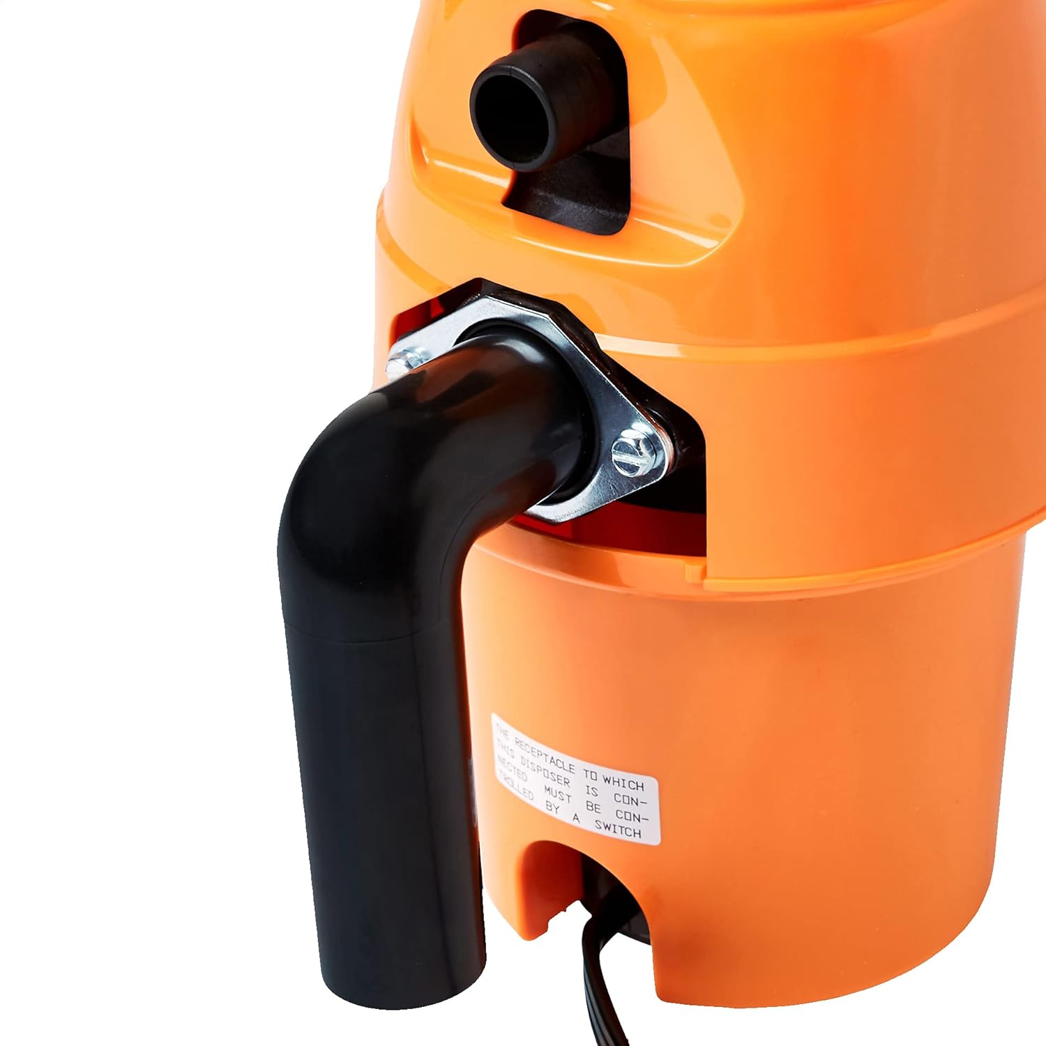 Commercial Garbage Disposal with Power Cord, 1/2 HP - - 