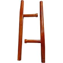 Tonfa Red Oak Pair - Round Shape - 51 cm Long - Kobudo Martial Arts Training