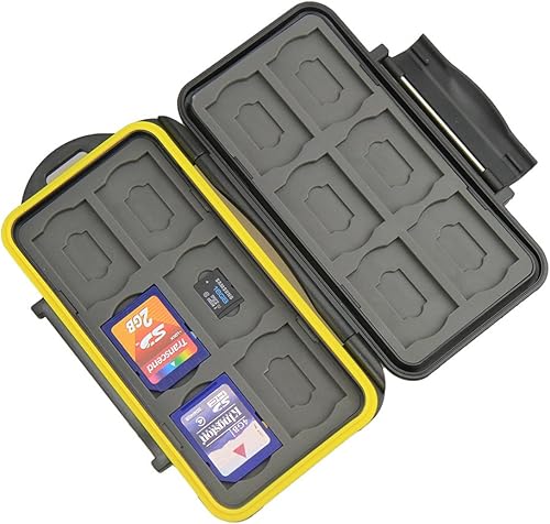 Miniatura 2 de JJC MC-SDMSD24 - Funda resistente al agua para 12 tarjetas SD + 12 tarjetas Micro SD