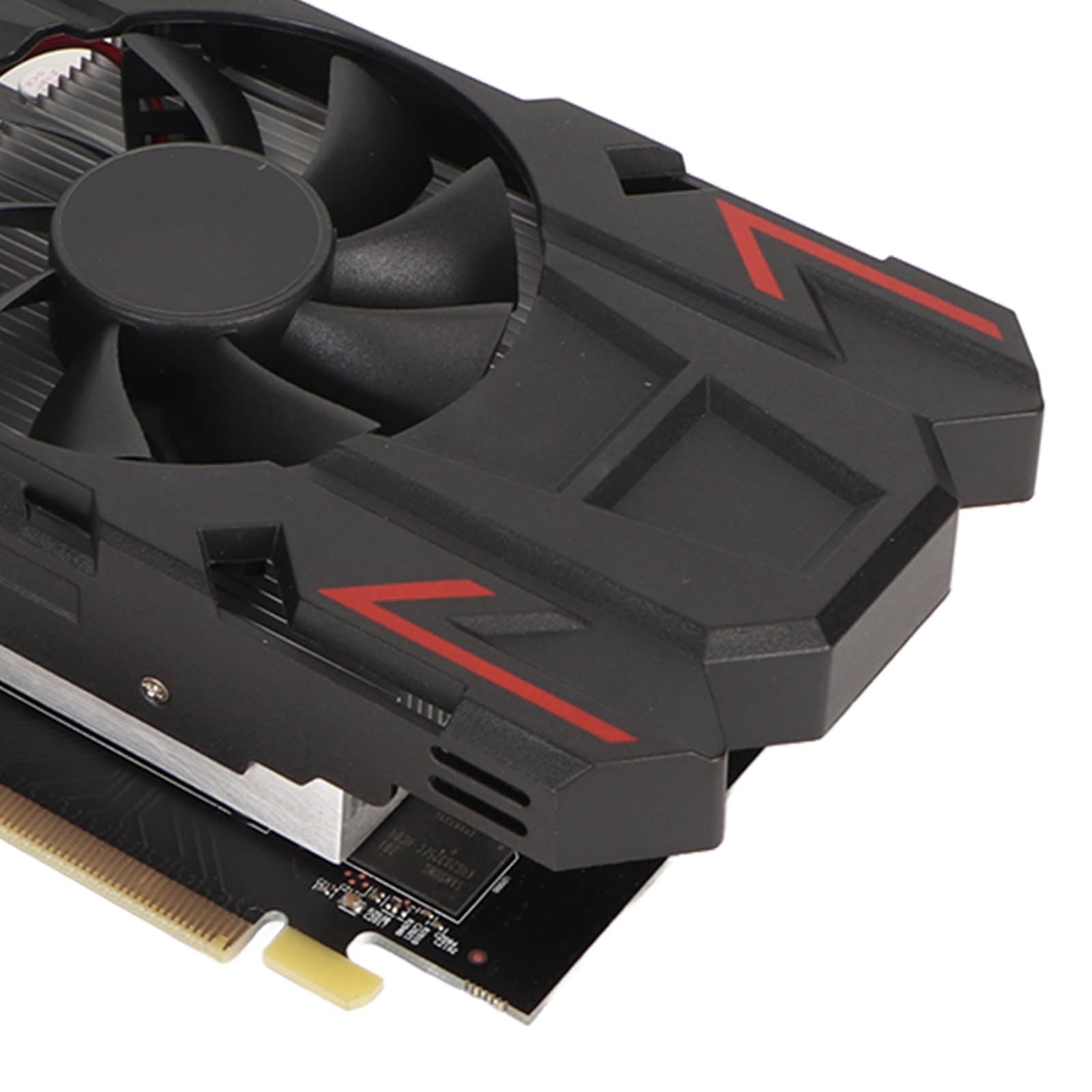 Scheda Grafica DDR5, DisplayPort DDR5 HD6770 a 128 Bit da 4 GB, Supporto PCIE 2.0 Interfaccia Multimediale HD DVI VGA con Ventola di Raffreddamento per PC Desktop da Gioco