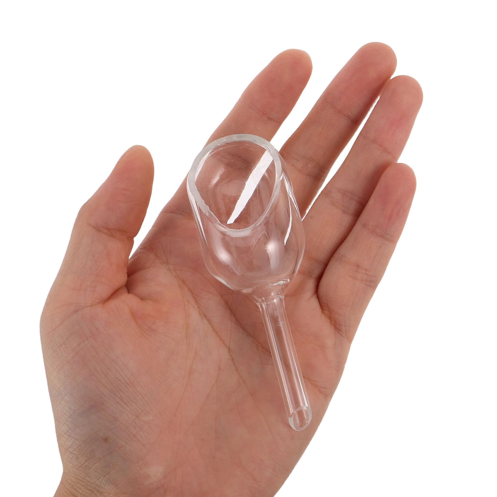 Ensemble de 2 Entonnoirs de Pesée en Verre Réutilisables pour Laboratoire, Facile D'entretien, pour Tâches Fréquentes et Recherche Scientifique