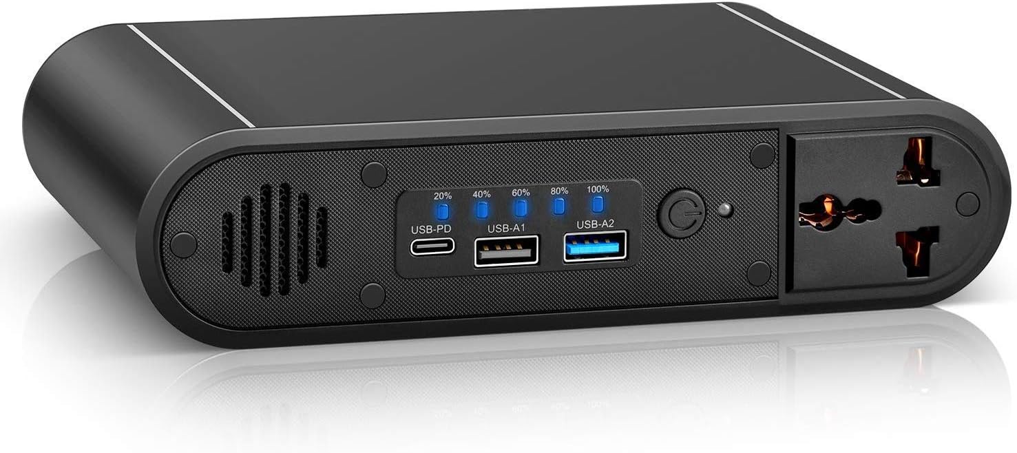 batteria da viaggio per laptop